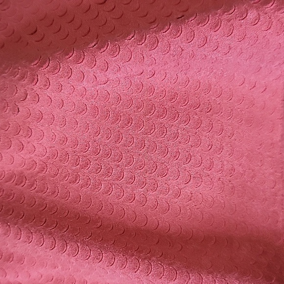 VIX Paula Hermanny Pink Laser Cut Scales Bandeau TOP with Sleeves - Size L D Cup - Picture 6 of 16